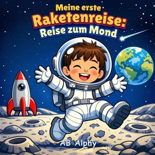 预订 Meine erste Raketenreise: Reise zum Mond: Ein magisches Mondabenteuer für kleine Entdecker 9798246446997