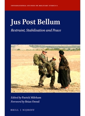 预订 Jus Post Bellum: Restraint, Stabilisation and Peace 战后强制法：遏制、稳定与和平: 9789004411036