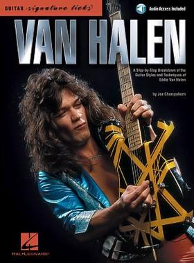 【预订】Van Halen - Signature Licks: A Step-By-Step Breakdown of the Guitar Styles and Techniques of Eddie Van Halen