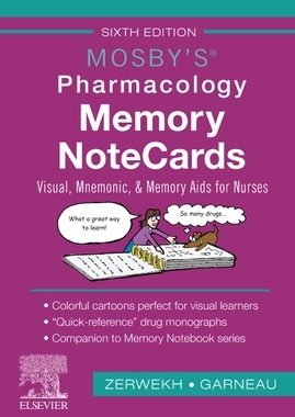 【预订】Mosby’s Pharmacology Memory Notecards: Visual, Mnemonic, and Memory AIDS for Nurses 9780323661911
