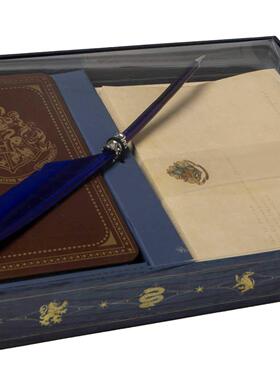 英文原版 哈利波特：霍格沃茨文具套装 笔记本 信封 信纸 羽毛笔 Harry Potter: Hogwarts Desktop Stationery Set