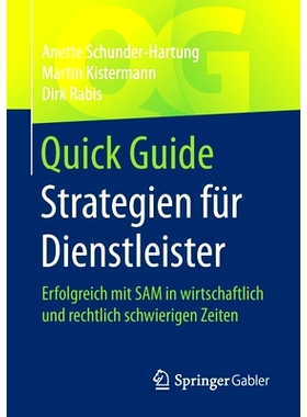 预订 Quick Guide Strategien für Dienstleister: 9783658316488