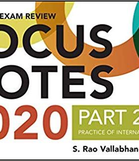 【预售】Wiley CIA Exam Review 2020 Focus Notes, Part 2: Practice of Internal Auditing