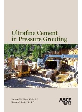 预订 Ultrafine Cement in Pressure Grouting: 9780784410271