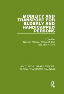 for Persons 9780367745745 Transport Handicapped and Mobility 预订 Elderly