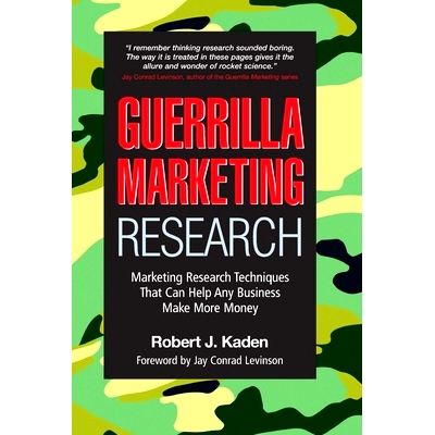 预订 Guerrilla Marketing Research: Marketing Research Techniques That Can Help Any Business Make Money: 9781533443151