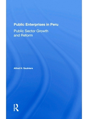 预订 Public Enterprises in Peru: Public Sector Growth and Reform: 9780367284671
