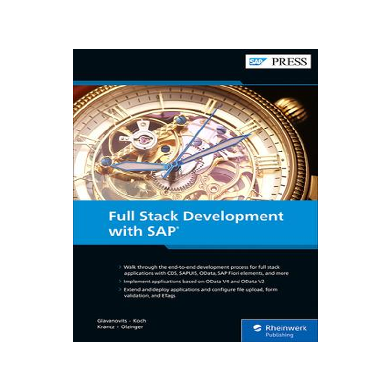 [预订]Full Stack Development with SAP 9781493224524