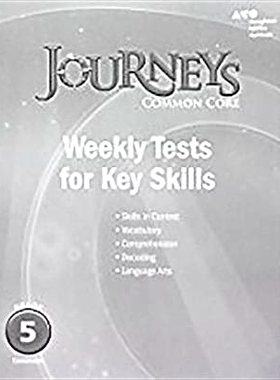 预订 Houghton Mifflin Harcourt Journeys: Common Core Weekly Assessments Grade 5: 9780544226074