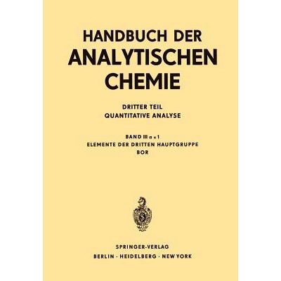 预订 Elemente der Dritten Hauptgruppe Bor: 9783642650475