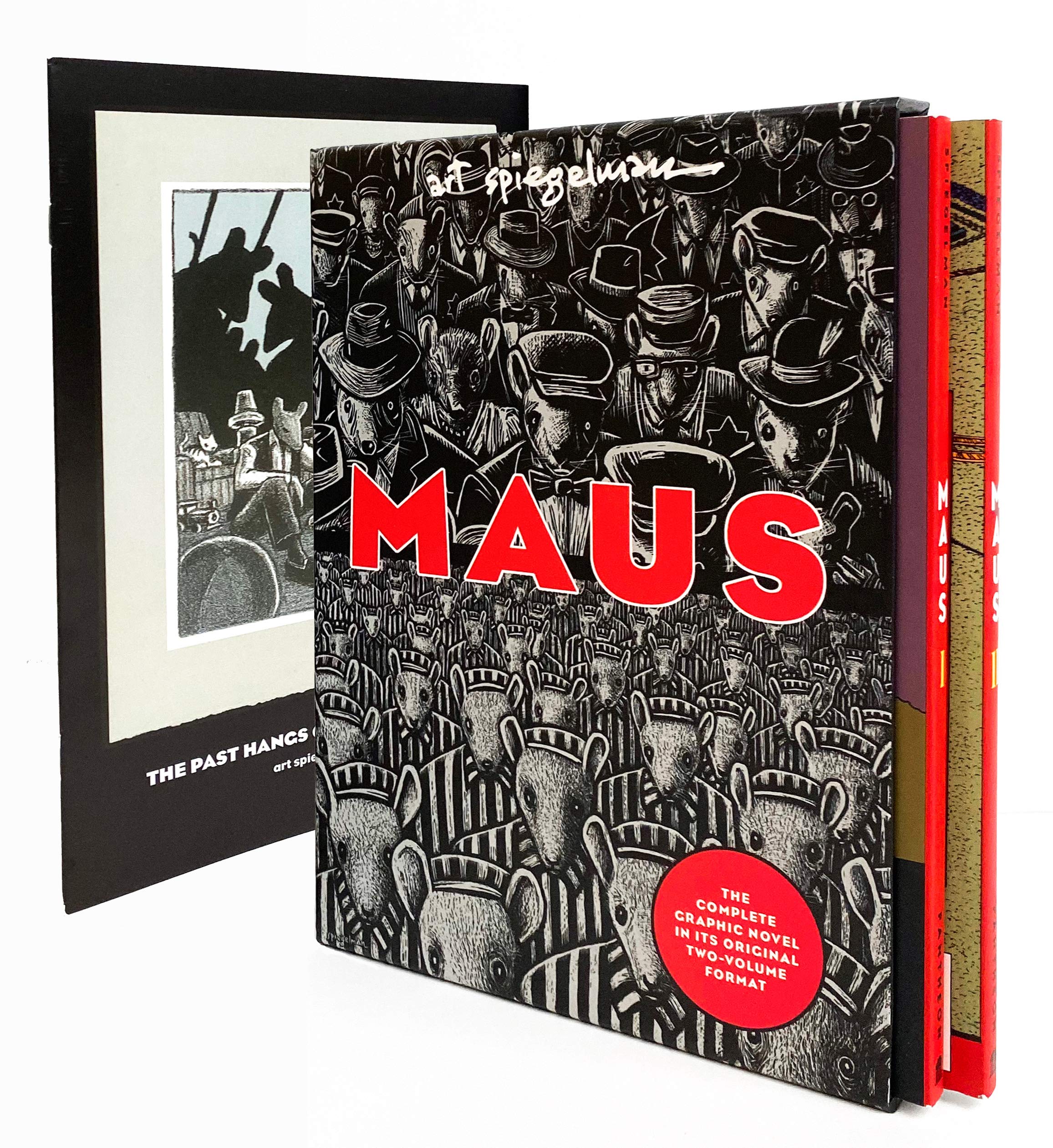 鼠族 普利策奖 漫画 1&2盒装 英文原版 Maus I & II Paperback Box Set BJ