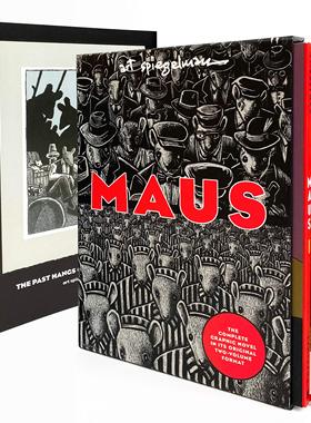 鼠族 普利策奖 漫画 1&2盒装 英文原版 Maus I & II Paperback Box Set