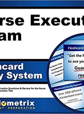 【预售】Nurse Executive Exam Flashcard Study...