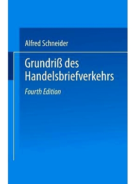 预订 Grundriß des Handelsbriefverkehrs: 9783663153771