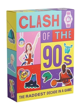 预订 Clash of the 90s: The raddest decade in a game 90 年代的冲突：游戏中*疯狂的十年: 9781922754219