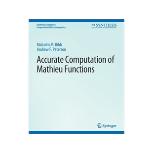 预订 Accurate Computation of Mathieu Functions
