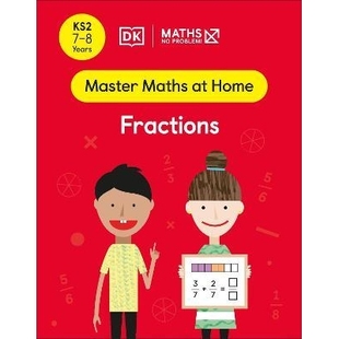预订 Maths - No Problem! Fractions, Ages 7-8 (Key Stage 2) 数学 - 没问题!分数,7-8岁(*关键阶段): 9780241539248
