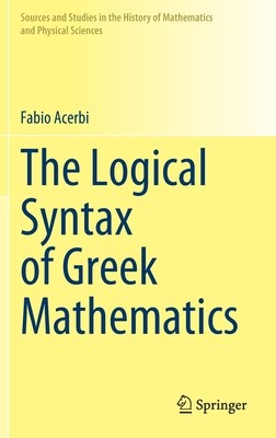 预订 The Logical Syntax of Greek Mathematics