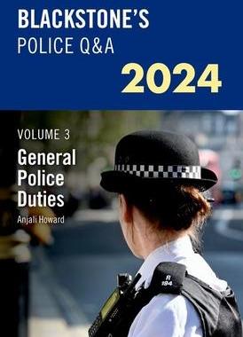 [预订]Blackstone’s Police Q&A’s 2024 Volume 3: General Police Duties 9780198890324
