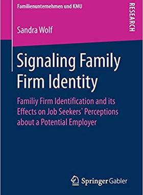 【预售】Signaling Family Firm Identity
