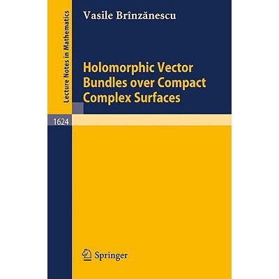 预订 Holomorphic Vector Bundles over Compact Complex Surfaces 9783540610182
