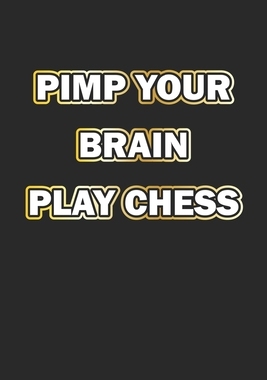 【预订】Pimp Your Brain Play Chess: Notizbuch, Notizheft, Notizblock - Geschenk-Idee für Schach Spieler- Karo - A5...