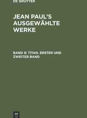 【预订】Titan. Erster und zweiter Band 9783111299051