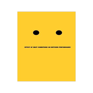 [预订]Effect of Inlet Conditions on Diffuser Performance 9784736312989