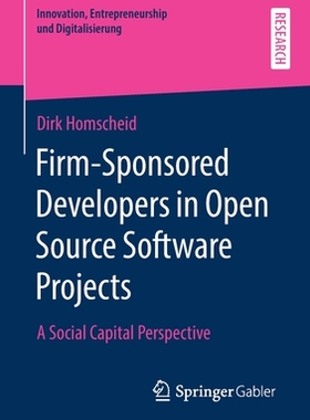 【预订】Firm-Sponsored Developers in Open Source Software Projects