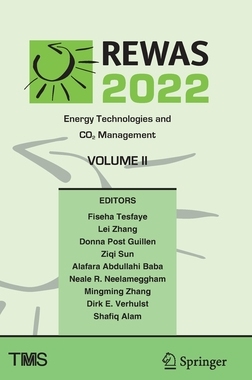 【预订】Rewas 2022: Energy Technologies and CO2 Management (Volume II) 9783030925581