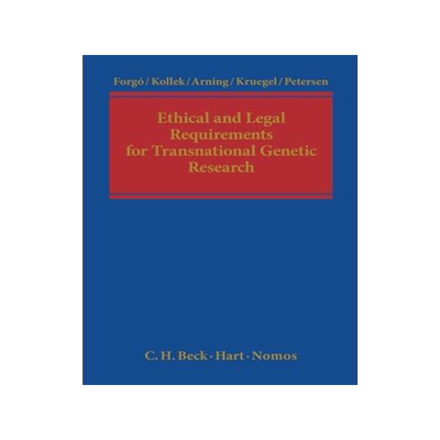 [预订]Ethical and Legal Requirements of Transnational Genetic Research 9781849461283
