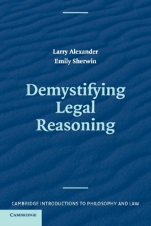 【预订】Demystifying Legal Reasoning 9780521703956