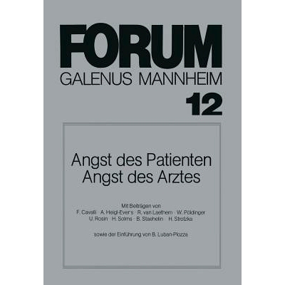 预订 Angst des Patienten Angst des Arztes: 9783540132738