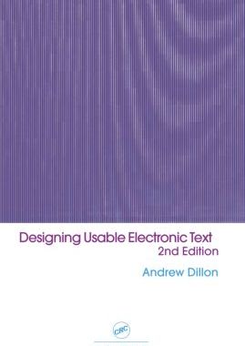 【预订】Designing Usable Electronic Text
