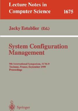 【预订】System Configuration Management