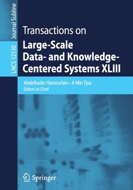 【预订】Transactions on Large-Scale Data- and Knowledge-Centered Systems XLIII