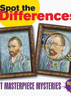 【预订】Spot the Differences Book 2: Art Masterpiece Mysteries
