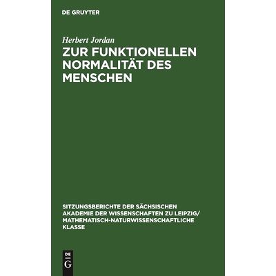 预订 Zur funktionellen Normalität des Menschen: 9783112498897