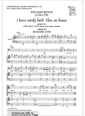 预订 I have surely built Thee an house 建造了你一座家: 9780193953284