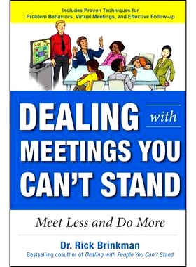 预订 Dealing with Meetings You Can’t Stand: Meet Less and Do More: 9781259863073