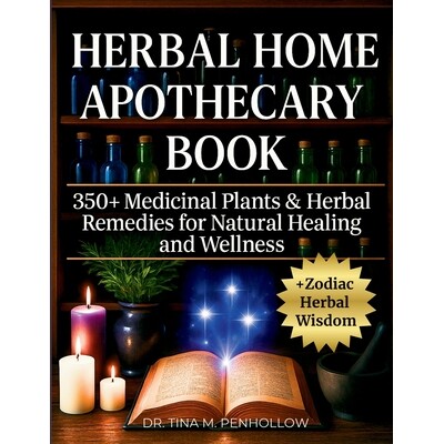预订 Herbal Home Apothecary Book: 350+ Medicinal Plants and Herbal Remedies for Natural Healing and Wellness - Full Colo