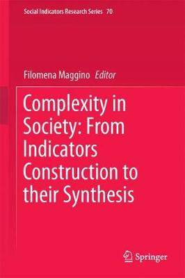 【预订】Complexity in Society: From Indicators Construction to their Synthesis