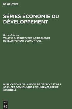 【预订】Structures agricoles et  développement economique 9783110994599