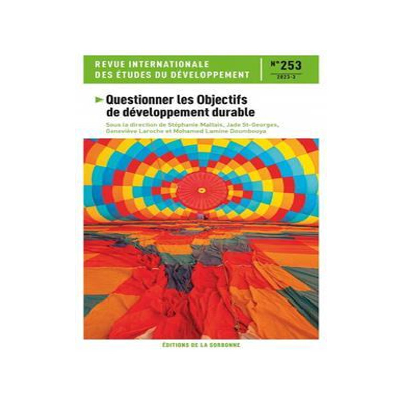 [预订]Revue internationale des études du développement, n° 253. Questionner les objectifs de développe 9791035109073