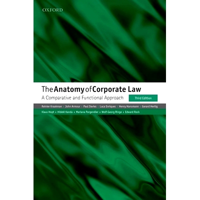 现货 The Anatomy of Corporate Law: A Comparative and Functional Approach 公司法剖析: 比较功能法: 9780198724315
