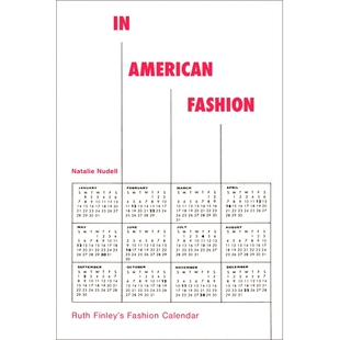 时尚 9781350385832 Fashion Calendar 美国时尚 Finley’s American Ruth 日历 预订 ：露丝·芬利