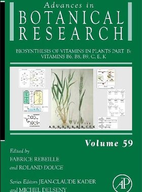 【预订】Biosynthesis of Vitamins in Plants Part B