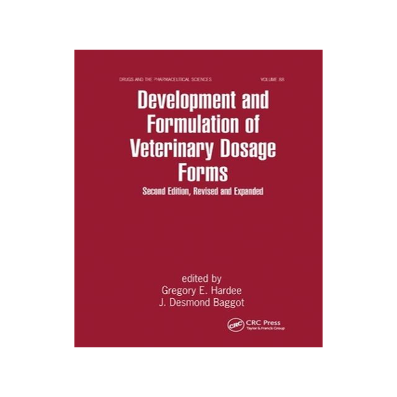 [预订]Development and Formulation of Veterinary Dosage Forms 9780367400590