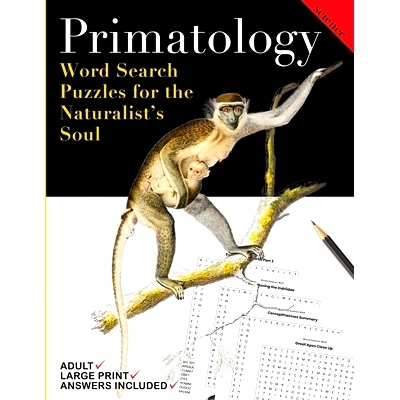 预订 Primatology: Word Search Puzzles for the Naturalist's Soul