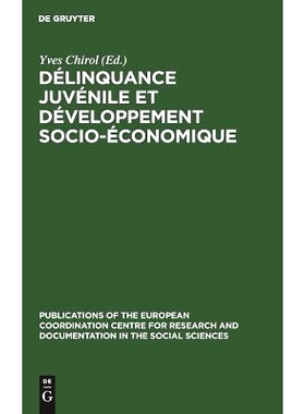 预订 Délinquance juvénile et développement socio-économique: 9783111281414